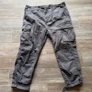 American Eagle Outfitters Charcoal Cargo Pants